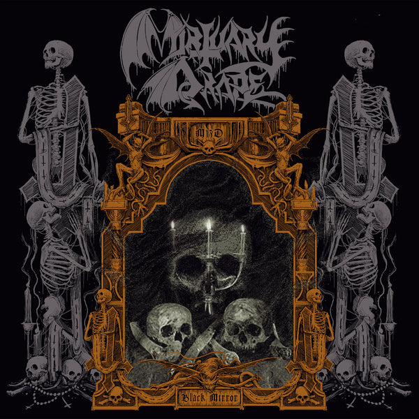 Mortuary Drape　ブラックメタル　blackl MORTUARY DRAPE 'Black Mirror' LP – POISON CITY RECORDS