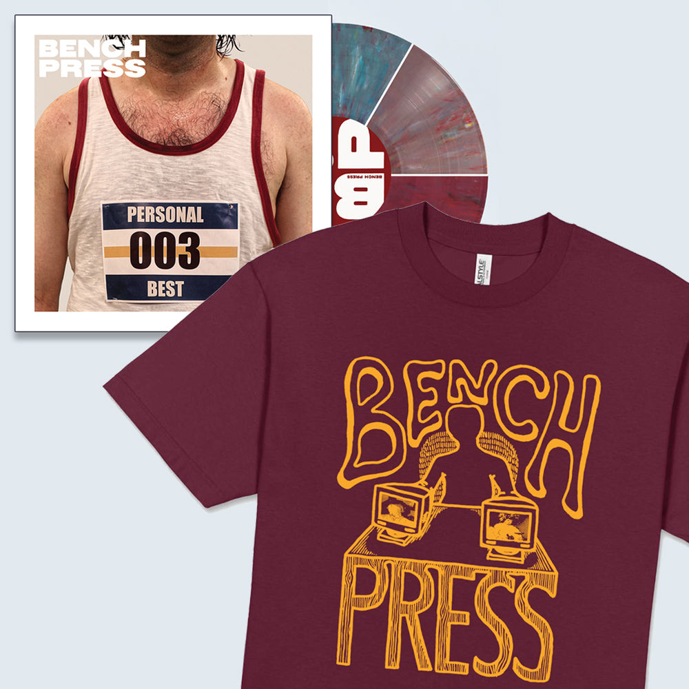 BENCH PRESS 'Personal Best' LP + T-Shirt