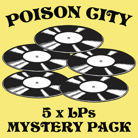 POISON CITY 'Mystery LP Bundle' 5LP