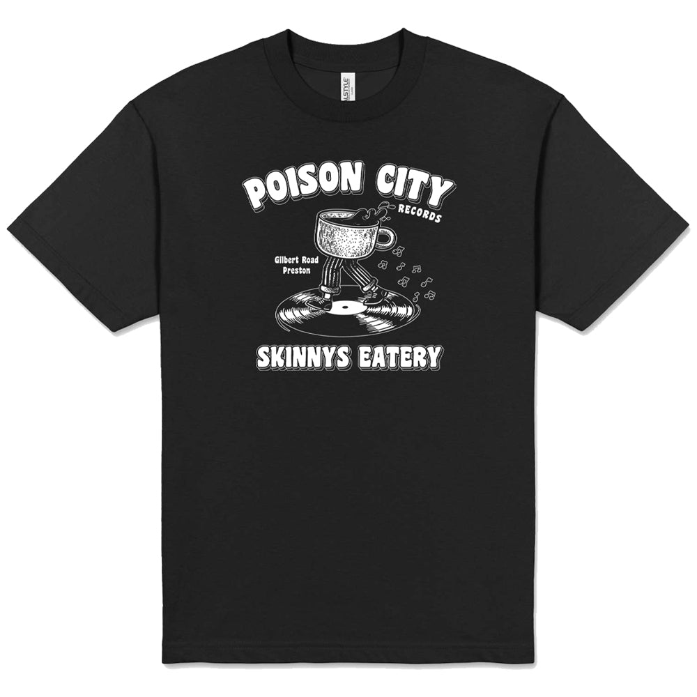 POISON CITY x SKINNYS EATERY T-Shirt
