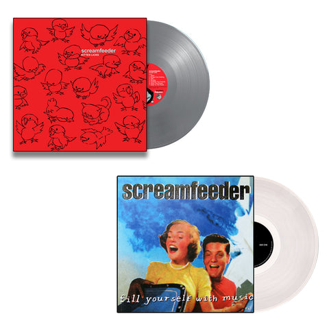 SCREAMFEEDER 'Kitten Licks + Fill Yourself With Music' LP Bundle