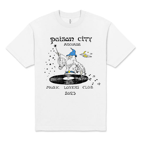 POISON CITY 'Music Lovers Club' T-Shirt
