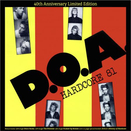 DOA 'Hardcore 81' LP