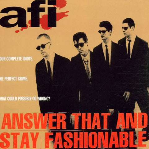 AFI 'Answer That And Stay Fashionable' LP