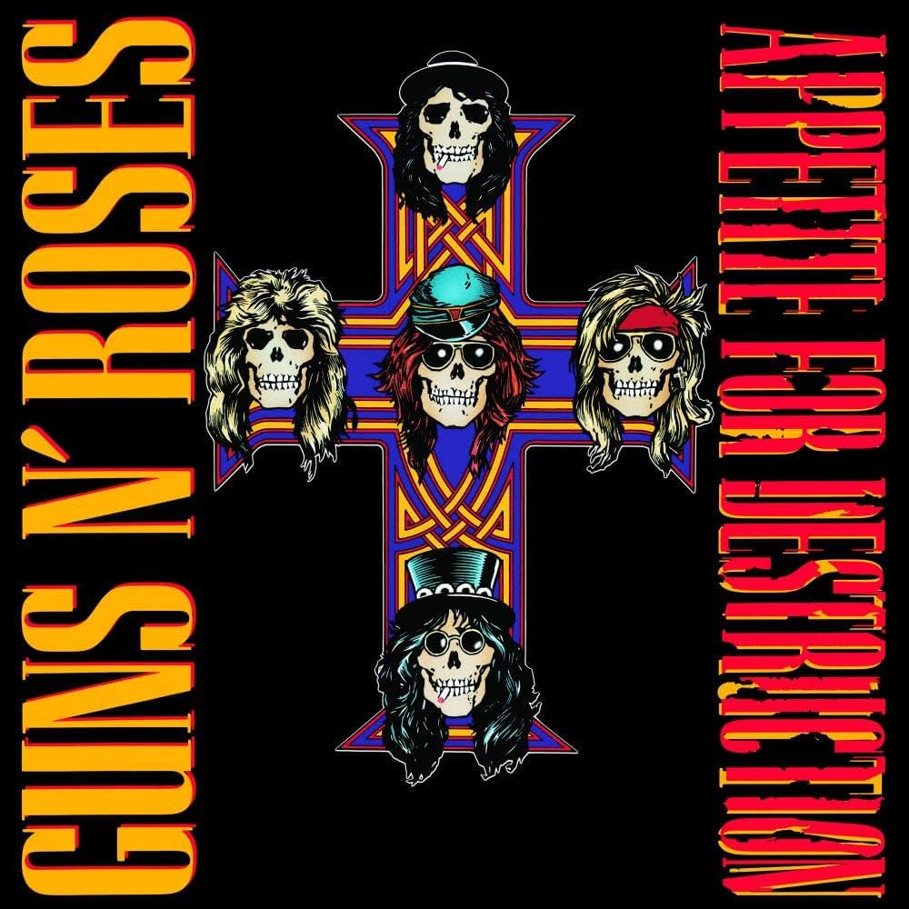GUNS N' ROSES 'Appetite For Destruction' LP