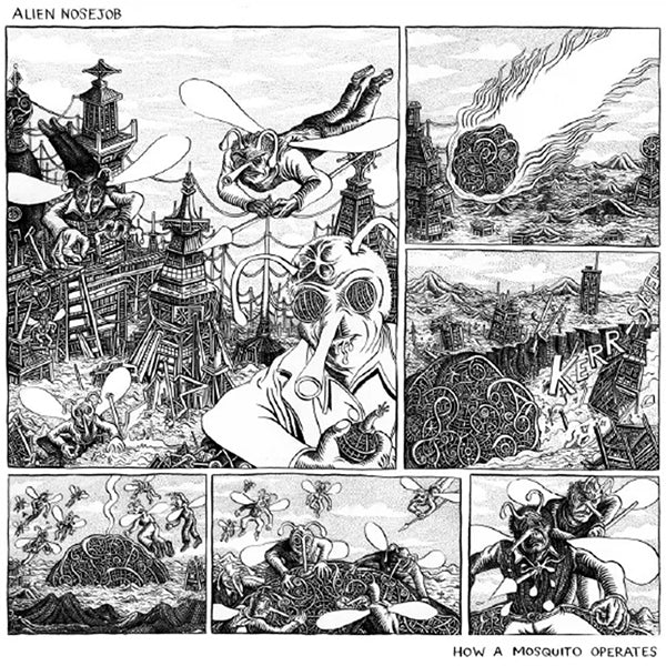 ALIEN NOSEJOB 'How A Mosquito Operates' LP