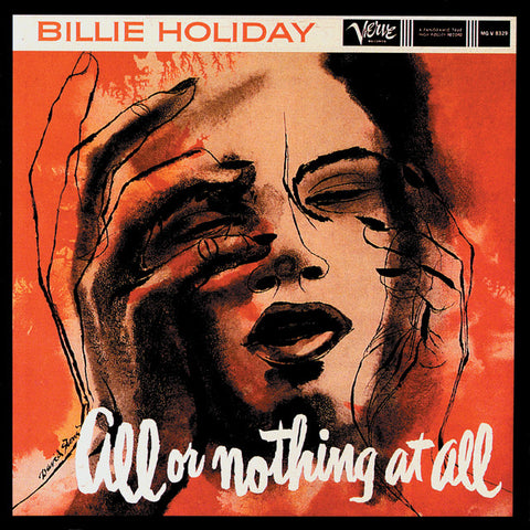 BILLIE HOLIDAY 'All Or Nothing At All' LP
