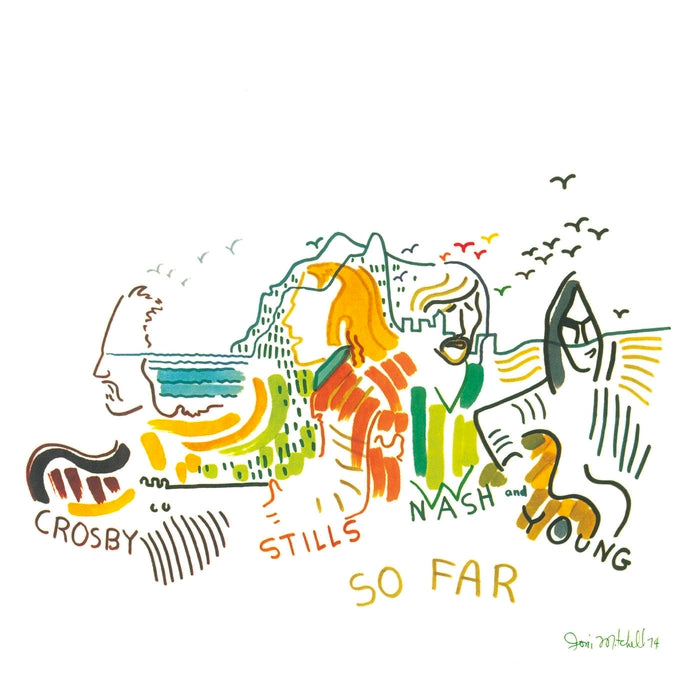 CROSBY, STILLS, NASH & YOUNG 'So Far - Best Of' LP