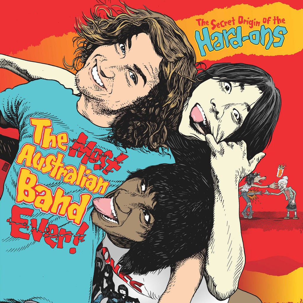 HARD-ONS 'The Secret Origin Of...' LP