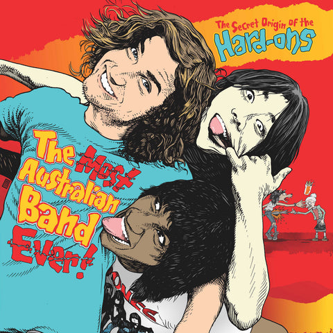 HARD-ONS 'The Secret Origin Of...' LP