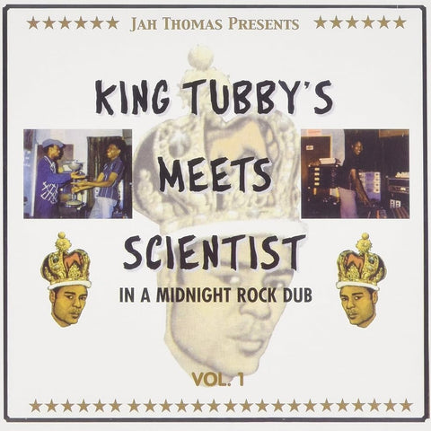 KING TUBBY MEETS SCIENTIST 'In A Midnight Rock Dub' LP