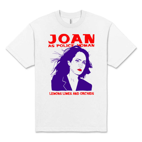JOAN AS A POLICE WOMAN 'Lemons, Limes & Orchids' T-Shirt