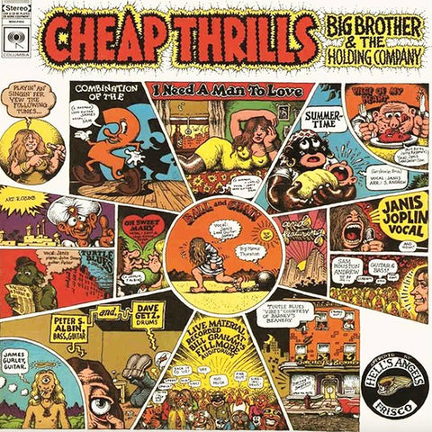 JANIS JOPLIN (Big Brother & The Holding Co) 'Cheap Thrills' LP
