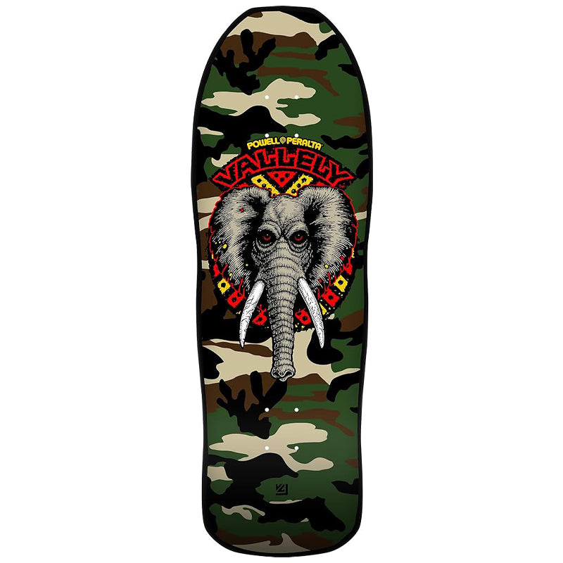 POWELL PERALTA 'Mike Vallely Elephant' Skateboard Deck