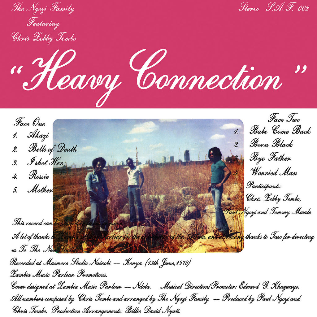 NGOZI FAMILY 'Heavy Connection' LP
