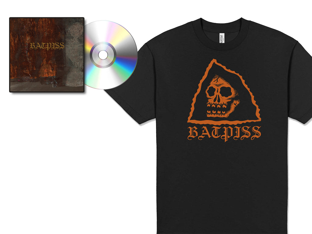 BATPISS 'There's A Place In My Mind Where We All Burn Alive' CD + T-Shirt