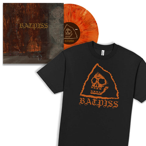 BATPISS 'There's A Place In My Mind Where We All Burn Alive' LP + T-Shirt (Fire)