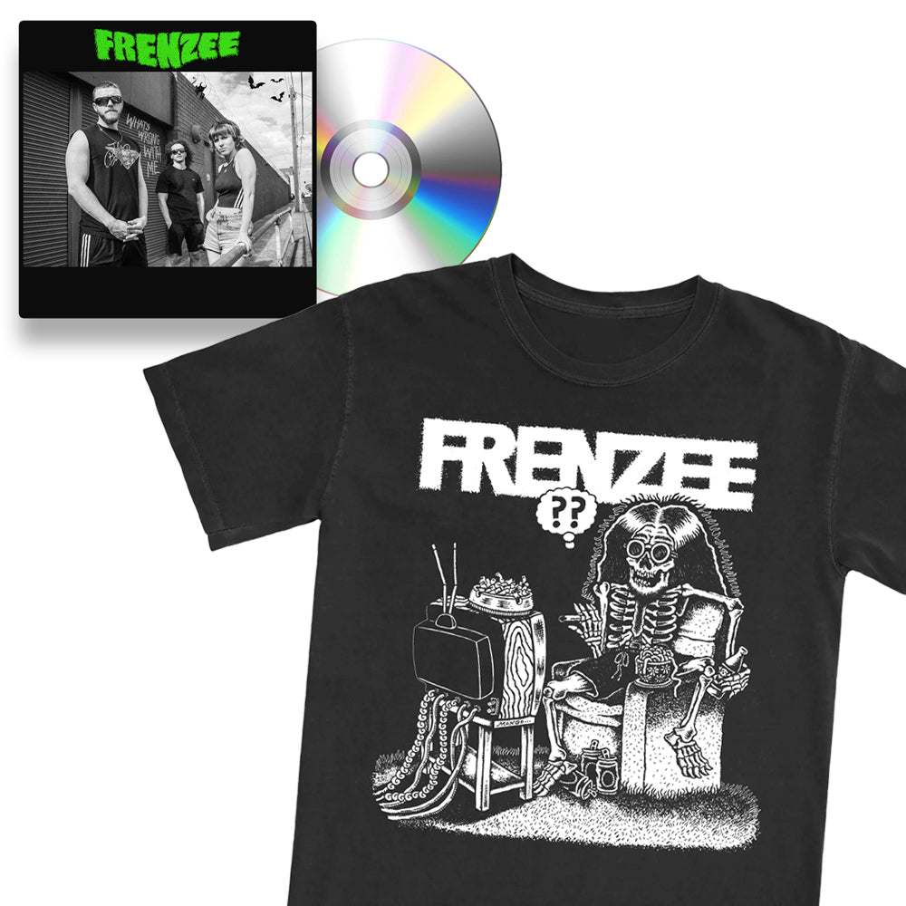 FRENZEE 'What Wrong With Me' CD + T-Shirt