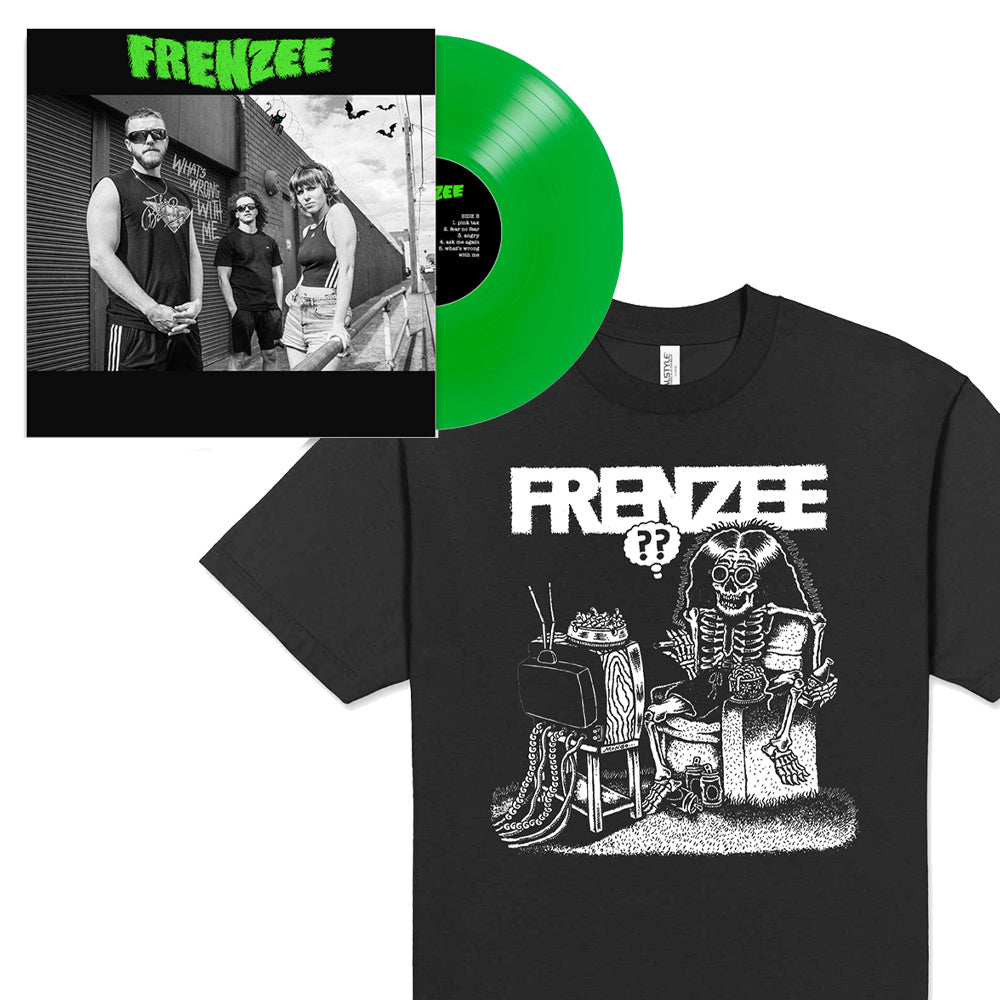 FRENZEE 'What's Wrong With Me' LP + T-Shirt