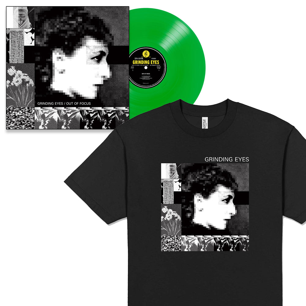 GRINDING EYES 'Out Of Focus' LP + T-Shirt