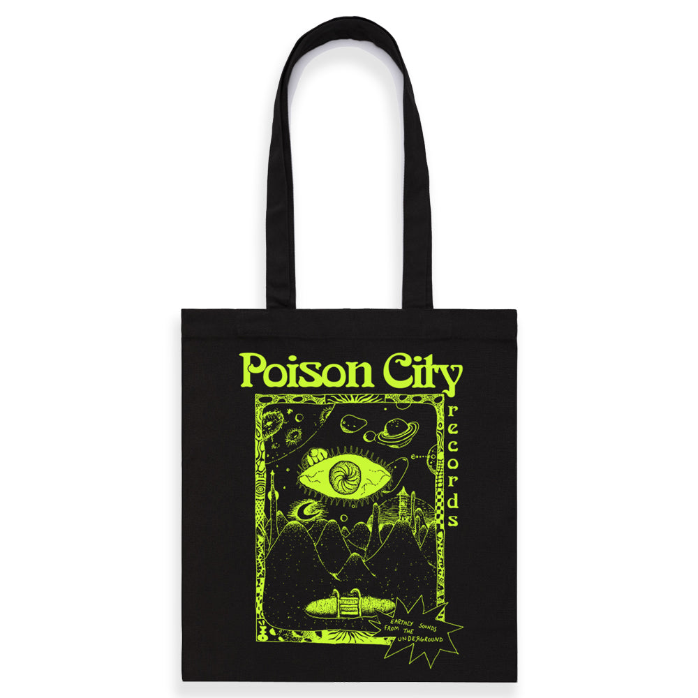 POISON CITY RECORDS Tote Bag