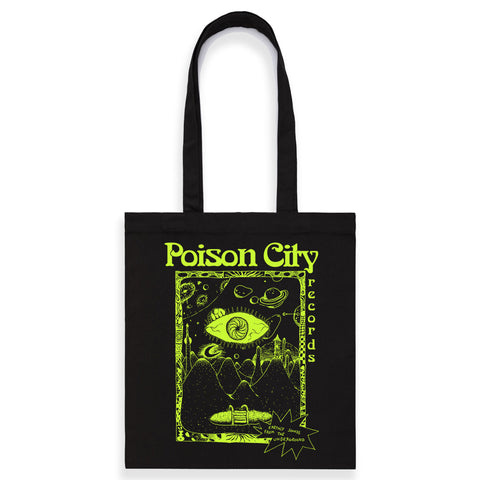 POISON CITY RECORDS Tote Bag