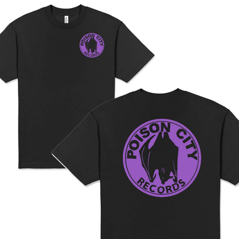 POISON CITY 'Bat' T-Shirt (Sabbath Purple)