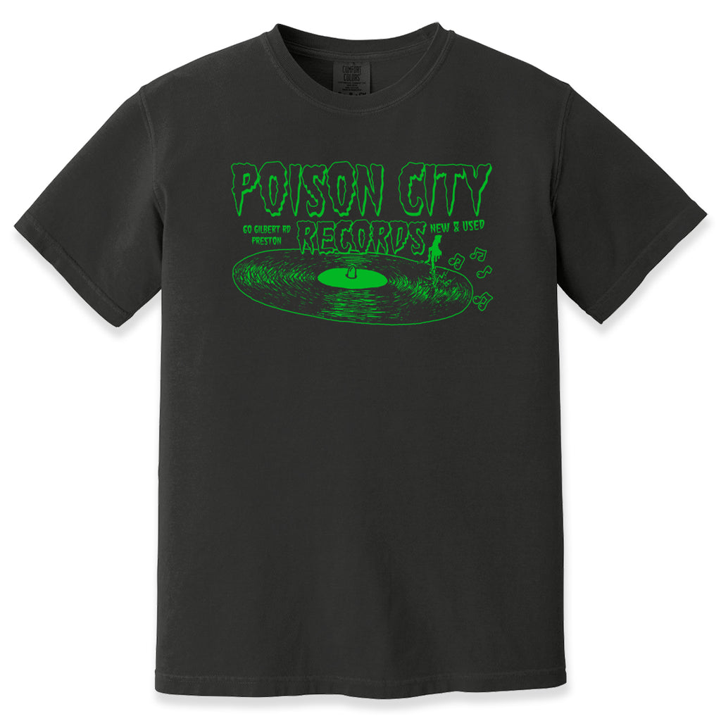 POISON CITY 'Green Fuz' T-Shirt