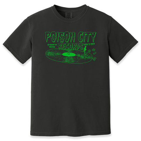 POISON CITY 'Green Fuz' T-Shirt
