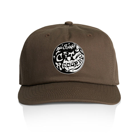 POISON CITY 'Logo' Five Panel Cap