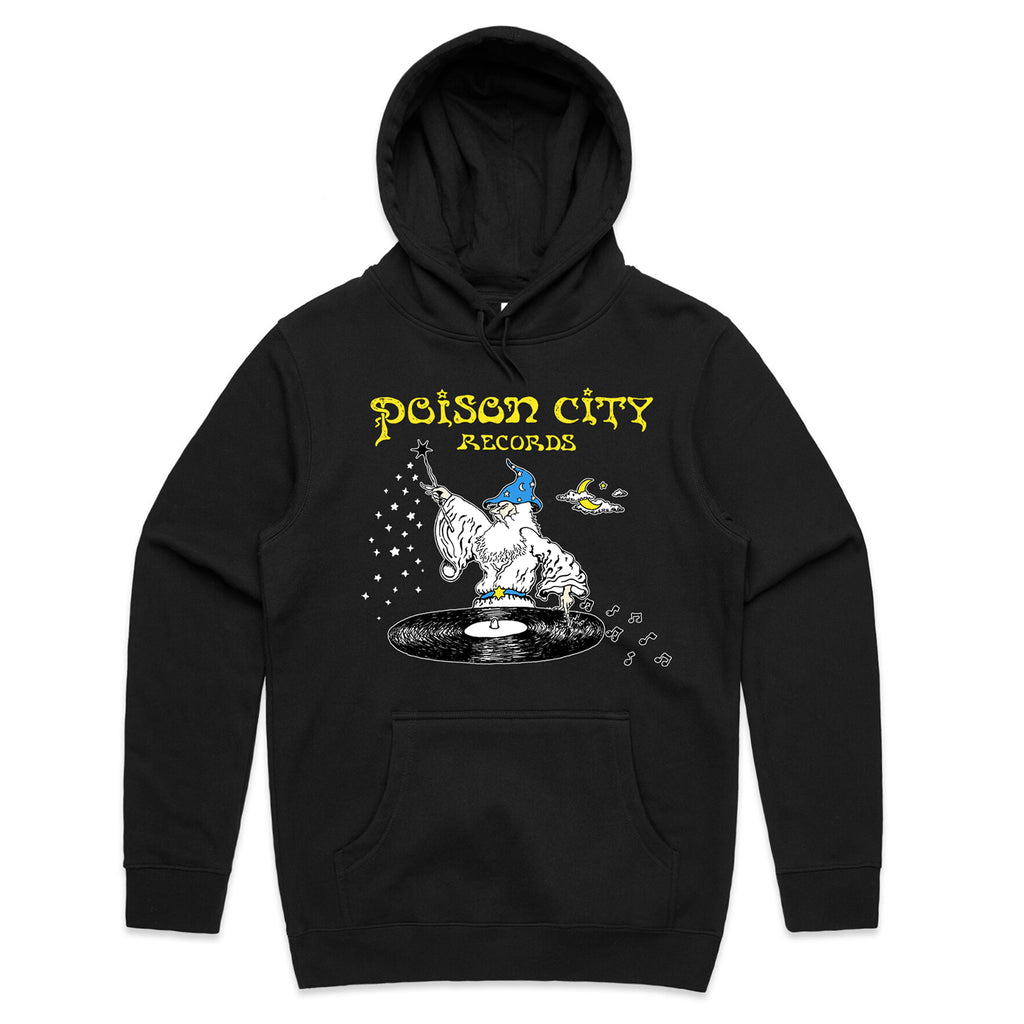 POISON CITY RECORDS 'Wizard' Hooded Sweat