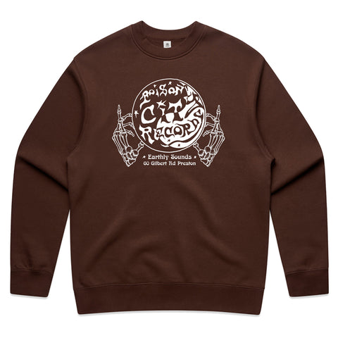 POISON CITY 'Earthly Sounds' Crew Jumper