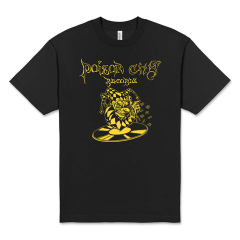 POISON CITY 'Jester' T-Shirt (Black/ Gold)