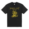 POISON CITY 'Jester' T-Shirt (Black/ Gold)