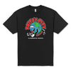 POISON CITY 'Record Store Logo' T-Shirt (Black)
