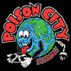 POISON CITY 'Record Store Logo' T-Shirt