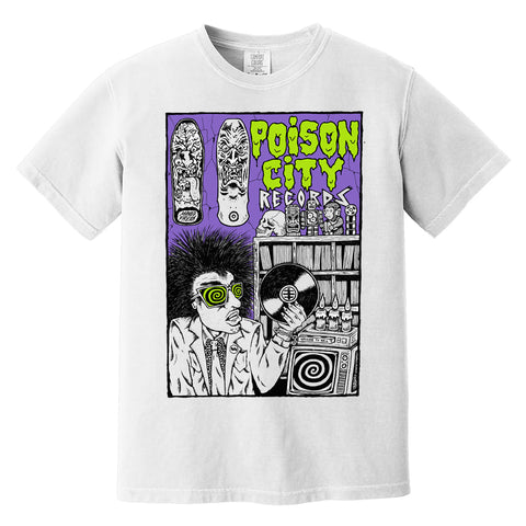 POISON CITY 'Record Store' T-Shirt