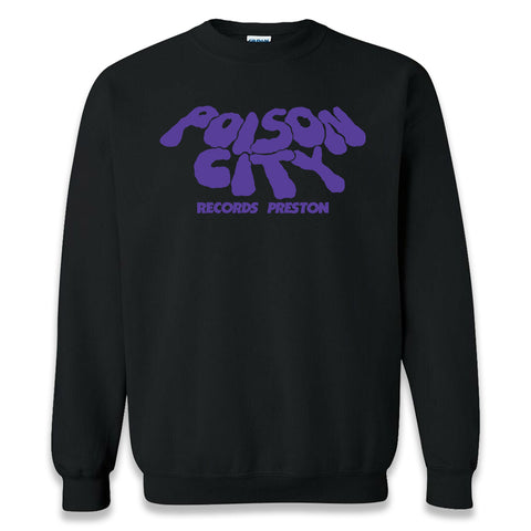 POISON CITY 'Smoked' Crew Jumper