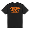 POISON CITY 'Smoked' T-Shirt (Black/ Orange)