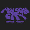 POISON CITY 'Smoked' T-Shirt (Black/ Purple)