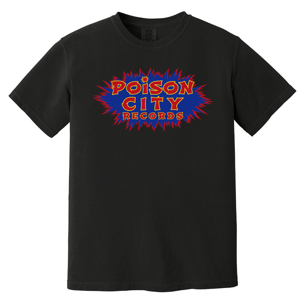 POISON CITY 'Sonic Boom!' T-Shirt (Black)