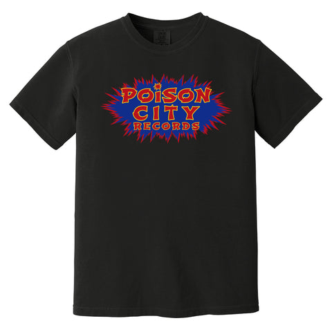 POISON CITY 'Sonic Boom!' T-Shirt (Black)