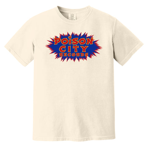 POISON CITY 'Sonic Boom!' T-Shirt (Bleach)