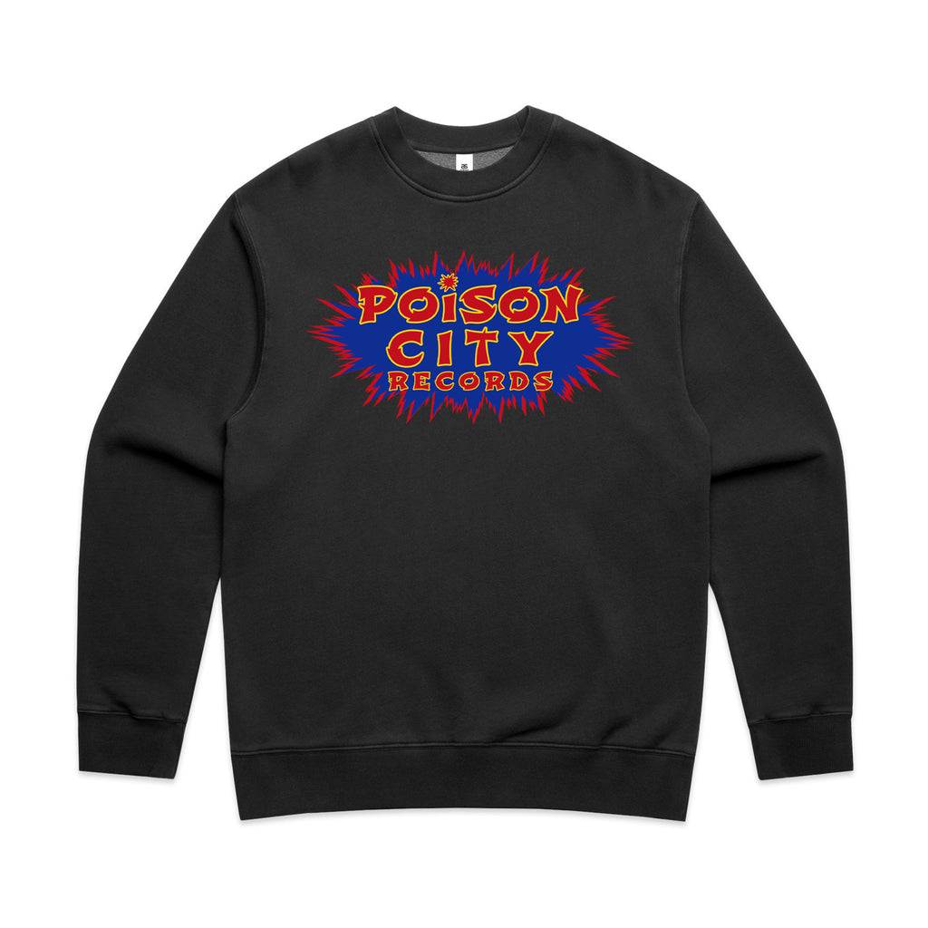 POISON CITY 'Sonic Boom!' Crew Jumper