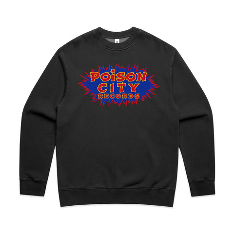 POISON CITY 'Sonic Boom!' Crew Jumper