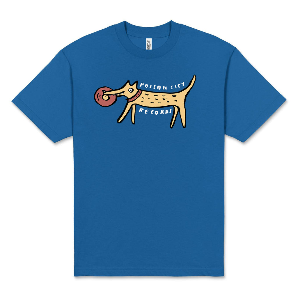 POISON CITY 'The Dog' T-Shirt (Royal Blue)