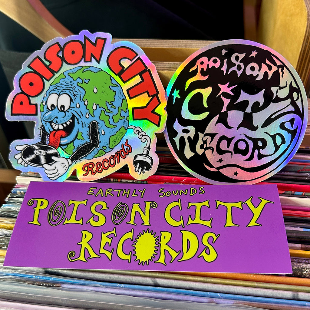 POISON CITY Sticker Pack