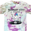 POISON CITY 'Wizard Tie Dye' T-Shirt (Small)