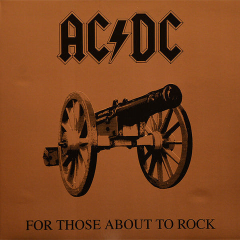 AC/DC 'For Those About To Rock' LP