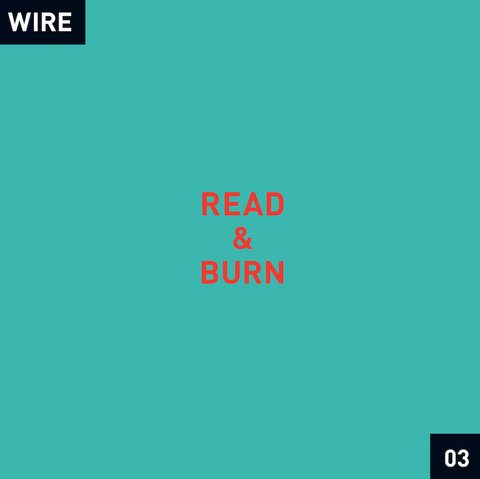 WIRE 'Read & Burn' LP
